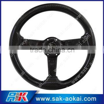 Universial vehicle steering carbon fiber wheel car driving steering wheel