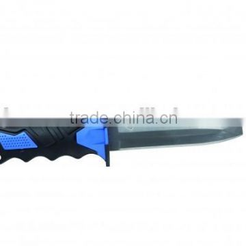 high quality stainless steel scuba diving knife for outdoor sports
