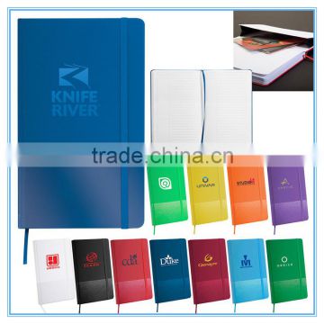 High Quality Paper Bound Agenda Notebook With Elastic Band