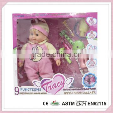 Toys For Kids New Hot Product Wholesale Toy From China 16 Inch Sucking Baby Doll Baby Doll