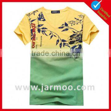 Polyester embroider where to buy custom t shirts