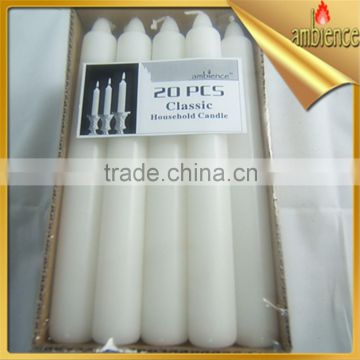 Ambience 20pcs classic household candle taper candle with many colors