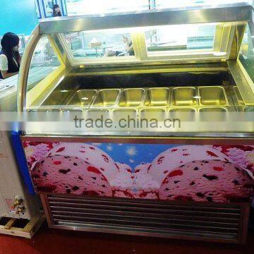 Hard Ice cream display cabinet