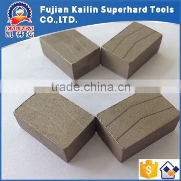 China Granite Marble Basalt Sandstone Diamond Cutting Segment Manufacturer / Fast Cutting Diamond Segment