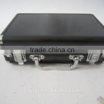 export black aluminum makeup case,comestic case locking aluminum carry case