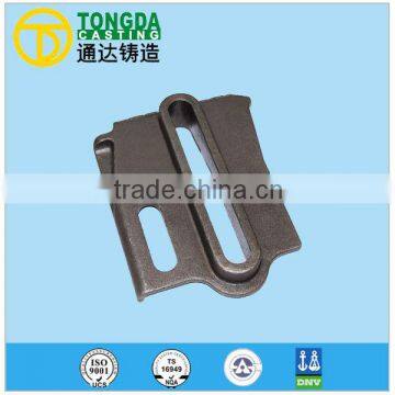 ISO9001 train part oem cast steel cast