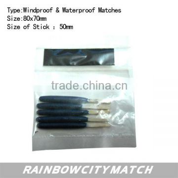 waterproof and windproof match in bags