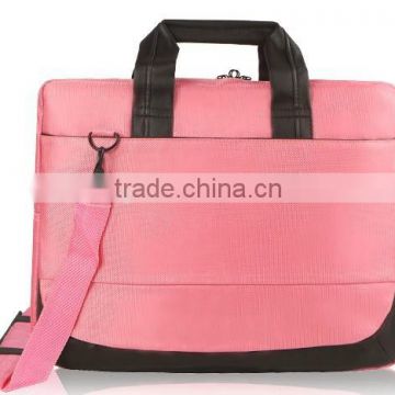 promotional pink laptop bag with customized logo