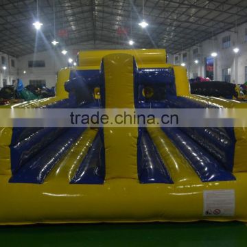 2016 new design hot sale high Quality Sport Games Inflatable Bungee Run for sale