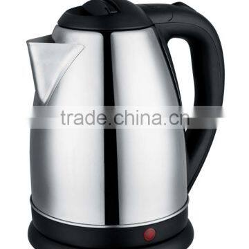 Zhongshan Baidu Lowest Factory Price 1.8L Fast Heat Stainless Steel Electric Kettle