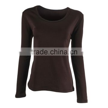 Yiwu Market Women Thermal Long Sleeve Under Shirt for Winter