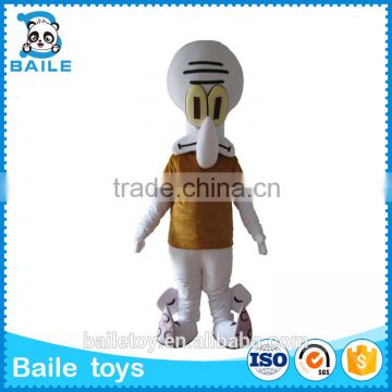 Custom Squidward Tentacles mascot costumes manufacturer