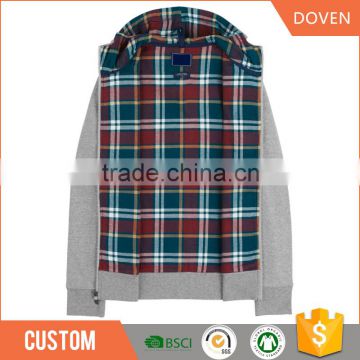 Customized zipper-up fleece hoodies/pullover hoodie
