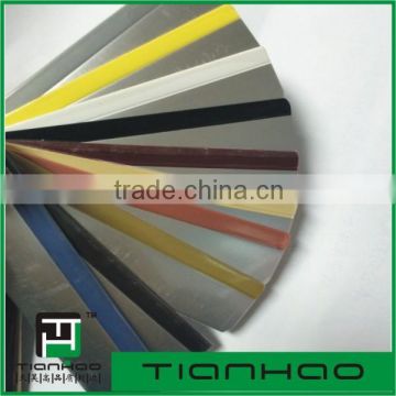 Dongguan TIANHAO plastic abs edge banding/abs edge strip for goods shelf