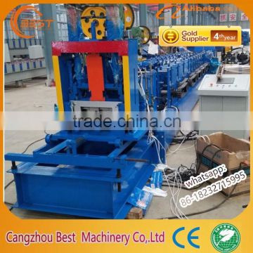 C shape steel making machine with control system