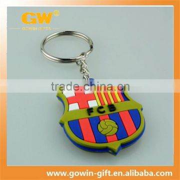 Custom promotional rubber PVC key holder