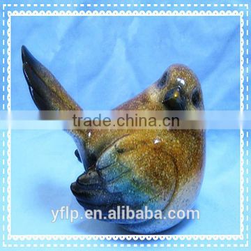 Resin Little Fat Bird Ornament Craft for Home Decoration