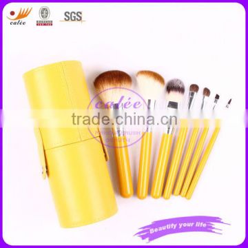 7pcs private label cylinder makeup brush