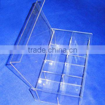 clear acrylic assortment box