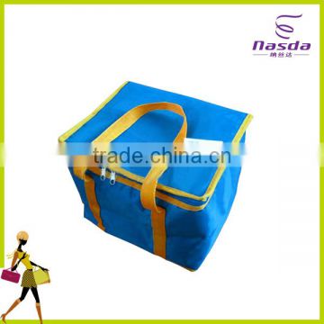 non-woven insulated cooler bag with long handle