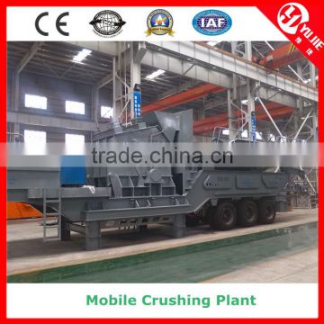 80-100T/H Trailer-Mounted Mobile Crusher for Sale