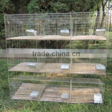 Rabbit farming breeding cages, metal animal husbandry rabbit cage