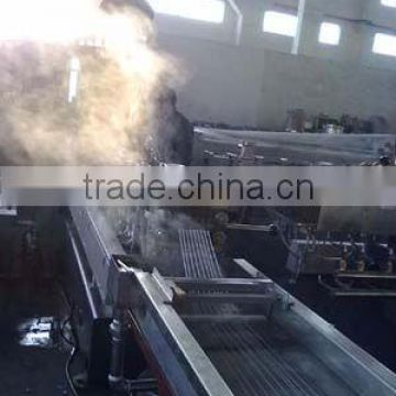 PP/PE film recycling extrusion with single extruder
