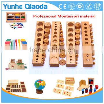High quality wooden montessori educational toys for preschool