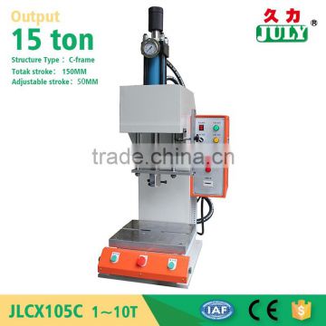 China JULY hot sale 15 ton toggle hydraulic press for flanging
