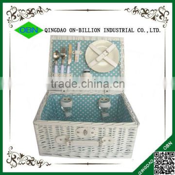 White wholesale cheap bulk high quality picnic basket