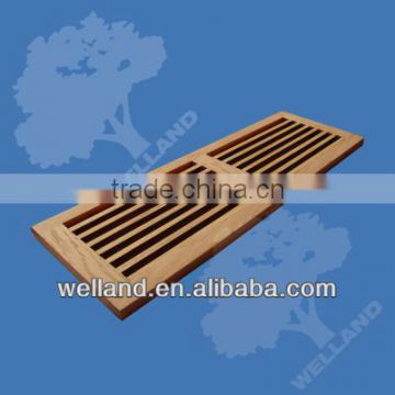 Wooden floor vents