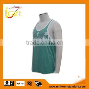 Chinese manufatory high quality new design unisex tank tops