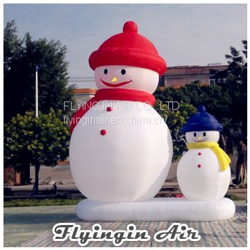 Cute Christmas Inflatable Snowman for Indoor and Outdoor Decoration