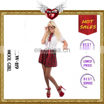 High Quality Wholesale School Girl Costumes Teen Girls Sexy Lingerie