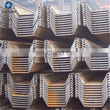 Factory Price Q235 SS400 Q345 Steel Sheet Pile from China Sheet Piling Prices