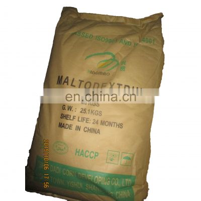 Food Grade Maltodextrin Organic Sweetener Thickener DE 15-20