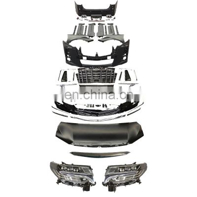 Auto performance parts Alphard 2008-2014 year conversion to 2021 model with SC front rear bumpers headlights