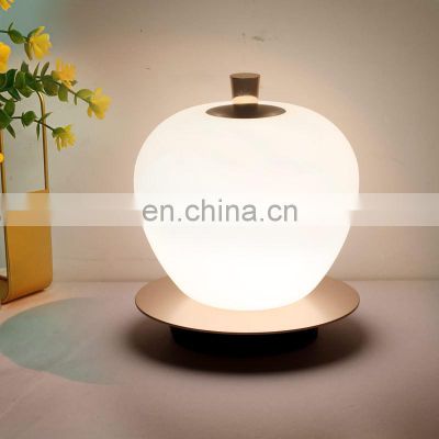 Modern Simple Hotel Restaurant Decoration Cordless Desk Lamp Rechargeable Night Light Lamp