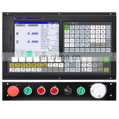 2-axis CNC controller kit CNC control system for lathe similar to GSK CNC controller panel