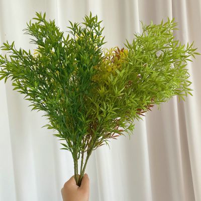 Soft rubber long artificial star grass flower arrangement wholesale
