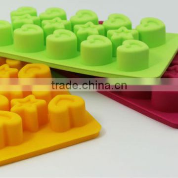 Flexible And Easy Wash Silicone Cube Ice Cube Tray