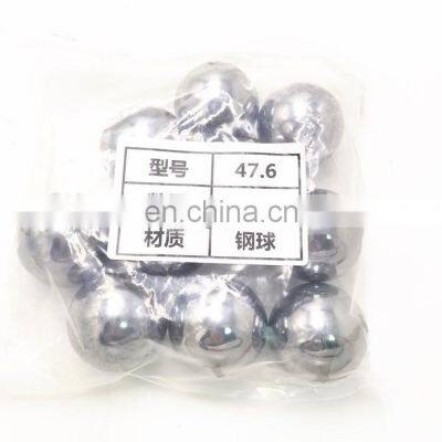 Good quality 46mm steel ball 47.6mm steel ball 46 for bearing steel ball 46mm 47.6mm