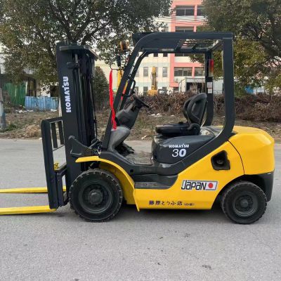 Cheap for sale, imported Komatsu original Toyota 6-ton electric bag clamp forklift