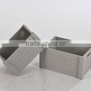 unfinished sliding lids wooden box