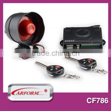 Wholesale price plastic remote gsm car alarm system with remote engine starter and cameras