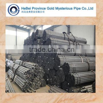Seamless round black steel pipe for building construction material