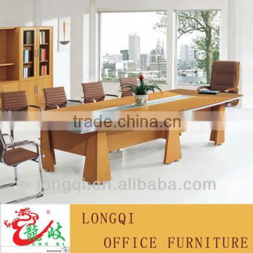 hot sale high quality new design glass top meeting table