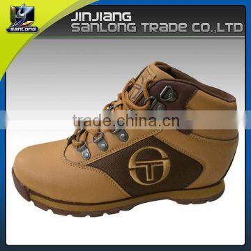 2016 new style branded outdoor china leather mountain shoe