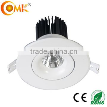 Adjustable 15w led cob downlight kit with low price