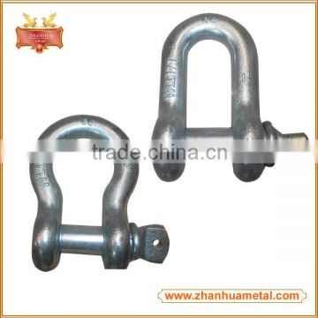 RIGGING HARDWARE US TYPE Clevis Shackle G210 FORGED SCREW PIN D CHAIN SHACKLE